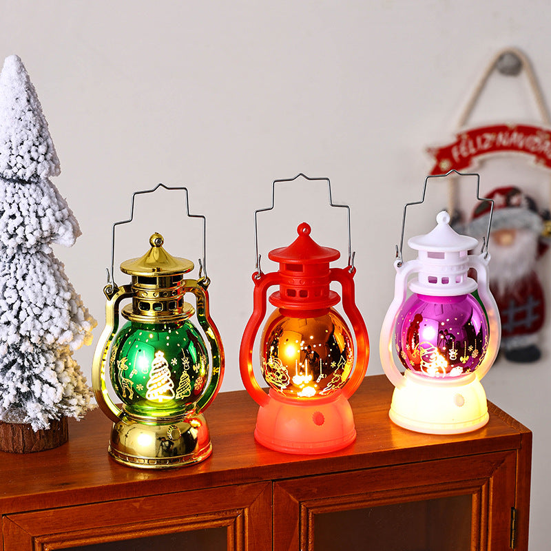 Nostalgic LED Christmas Lantern Yeouu