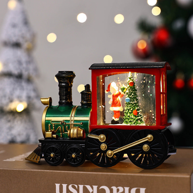 Decorative Snowball Locomotive Yeouu