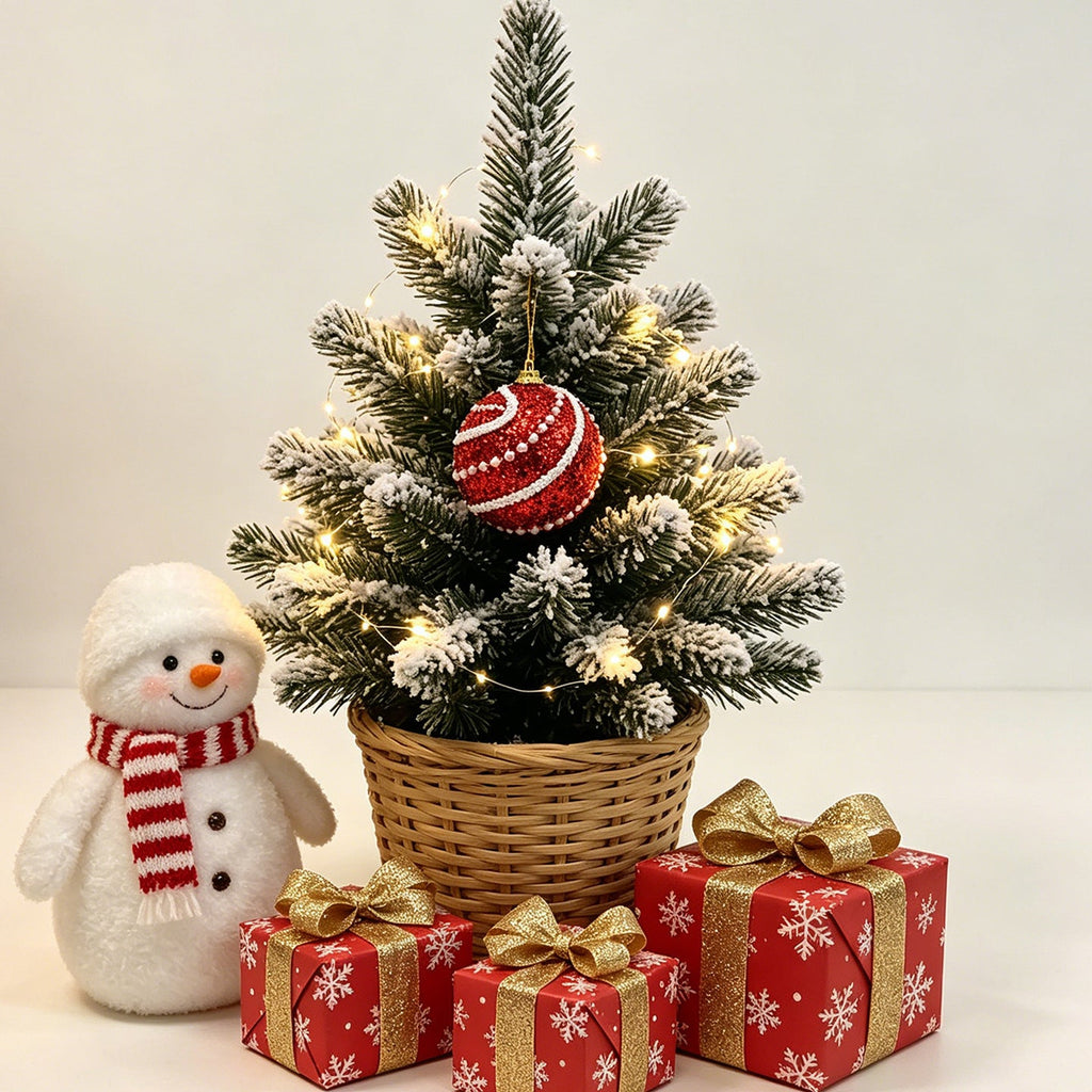 Mini Christmas Tree Decoration Yeouu
