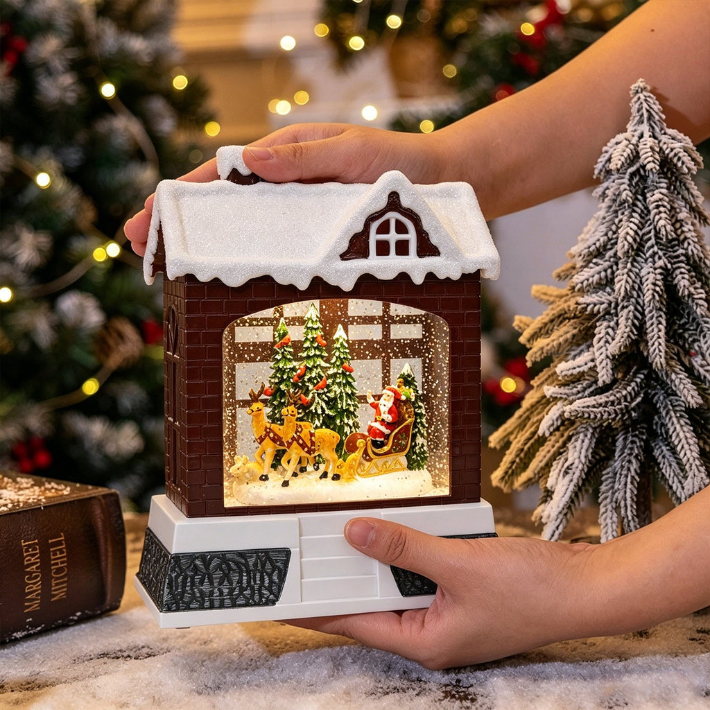 Decorative Christmas lantern with lights Yeouu