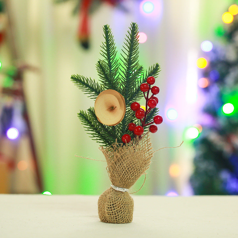 Decorative Mini Christmas Tree Yeouu
