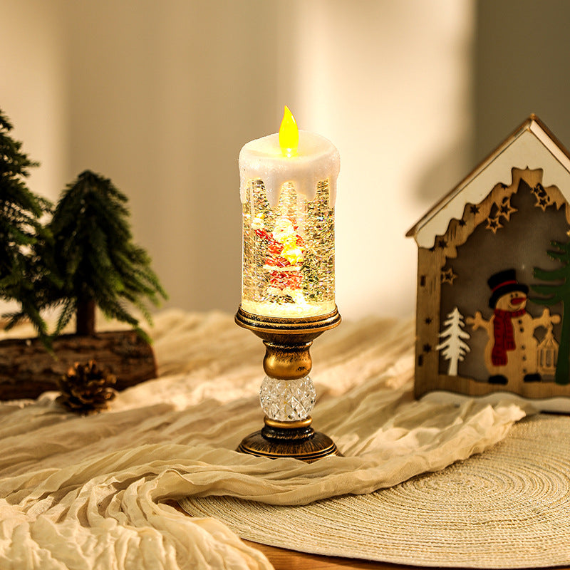 Christmas decoration lantern with snow globe Yeouu