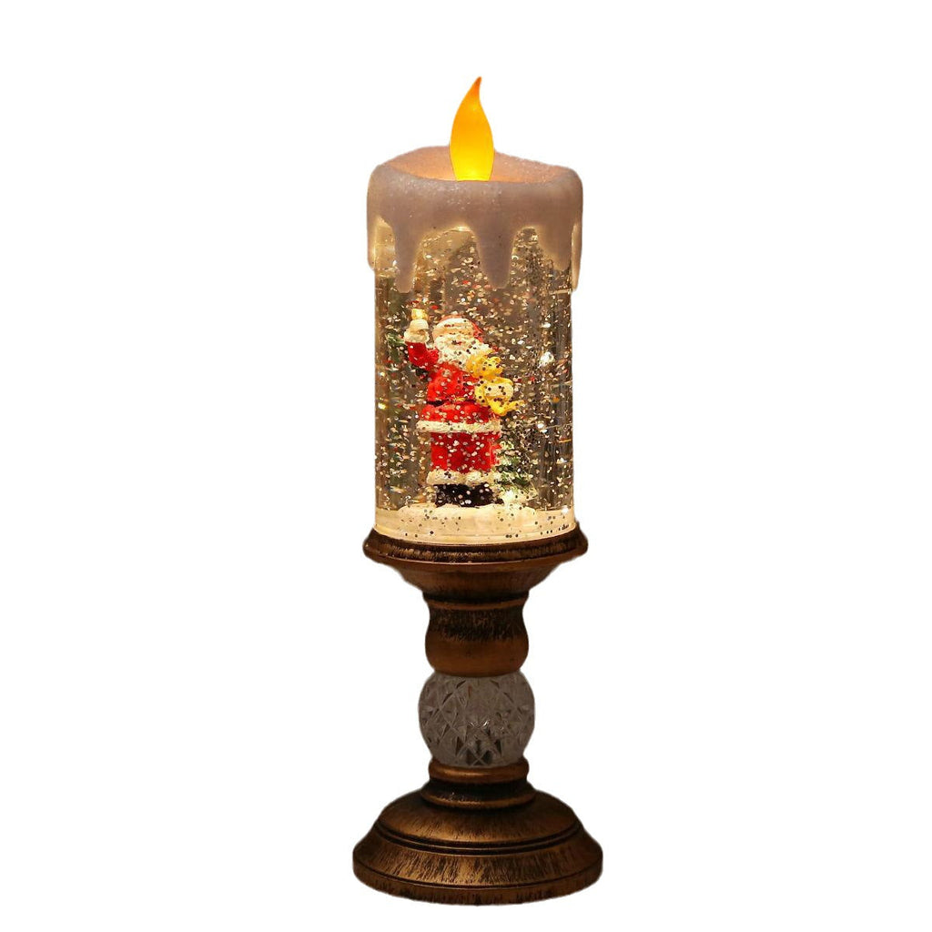 Christmas decoration lantern with snow globe Yeouu