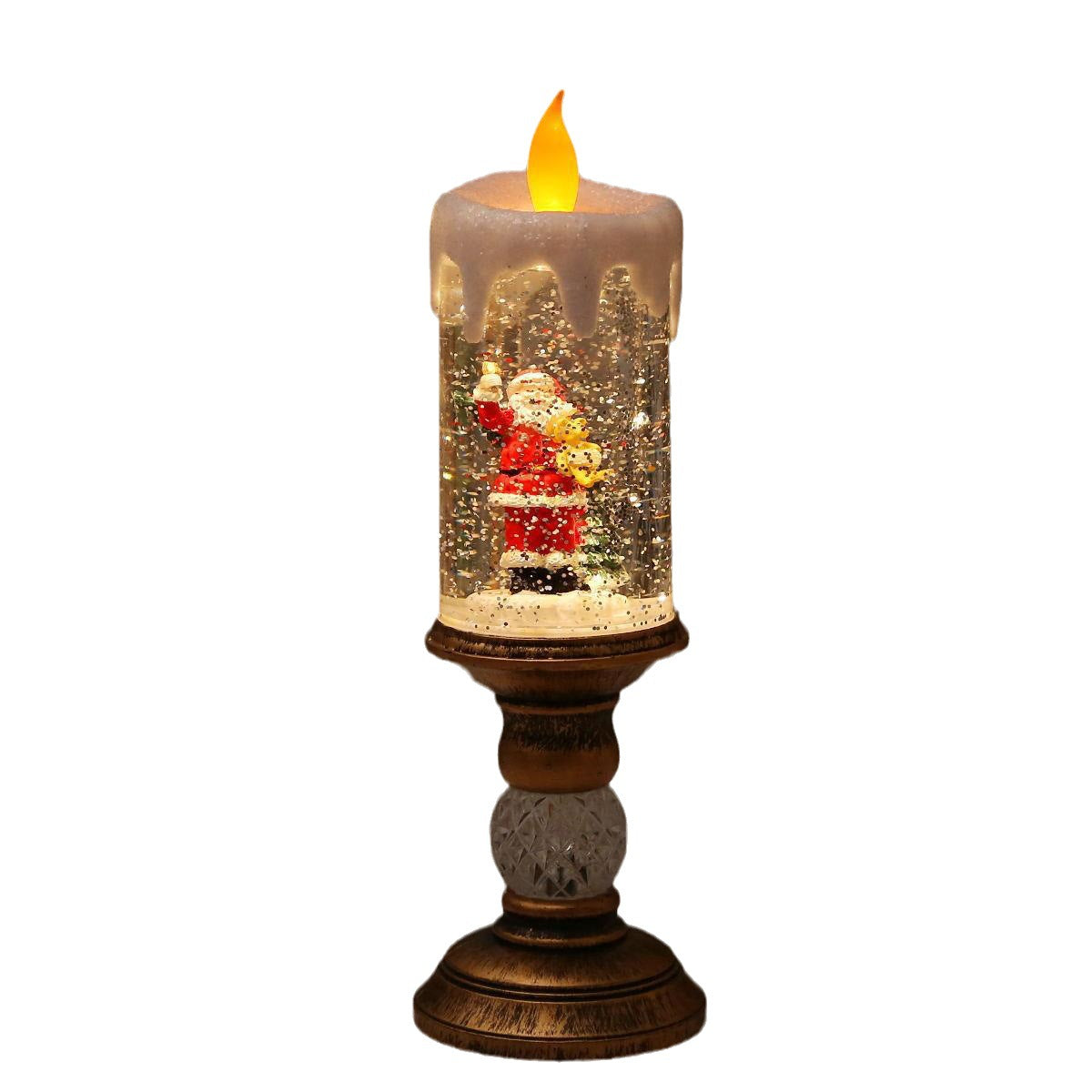 Christmas decoration lantern with snow globe Yeouu