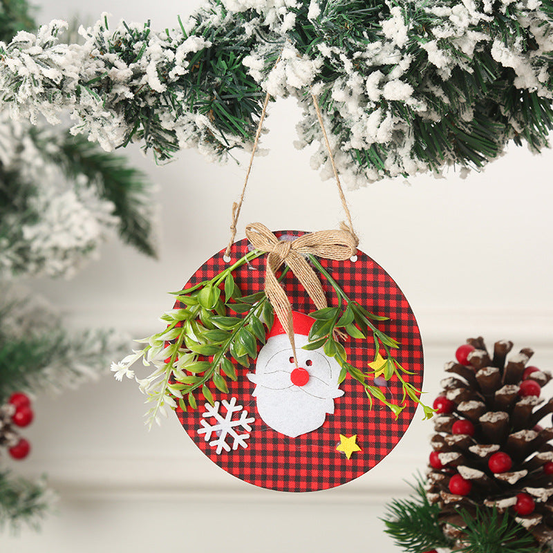 Decorative Christmas ornaments with snowman motif Yeouu