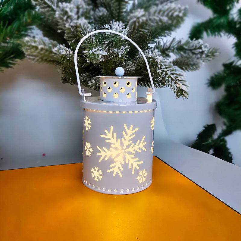 Yeouu | Christmas Candle Lights LED Small Lanterns Electronic Candles Nordic Style Creative Holiday Decorations