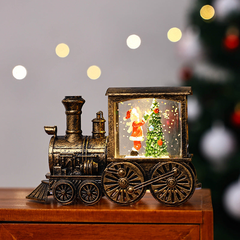 Decorative Snowball Locomotive Yeouu