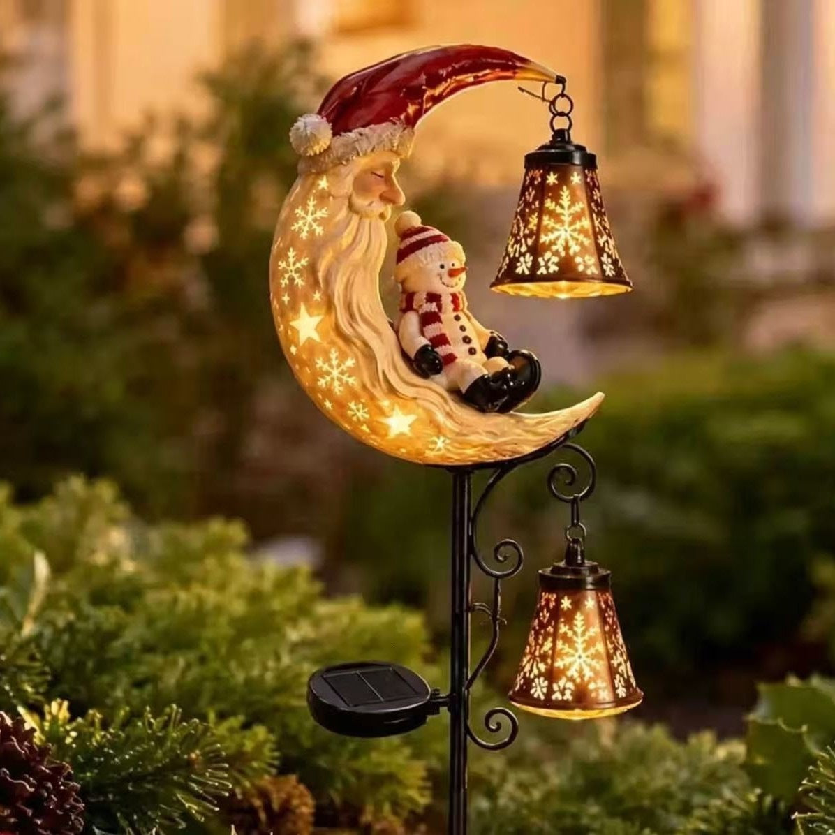 Decorative Christmas Moonlight Figure Yeouu