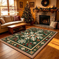 Christmas-Themed Decorative Area Rug Yeouu