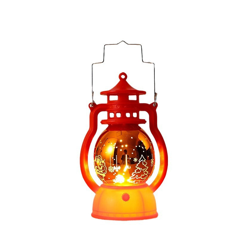 Nostalgic LED Christmas Lantern Yeouu