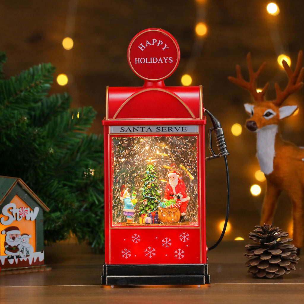 Illuminated Musical Christmas Lantern Yeouu