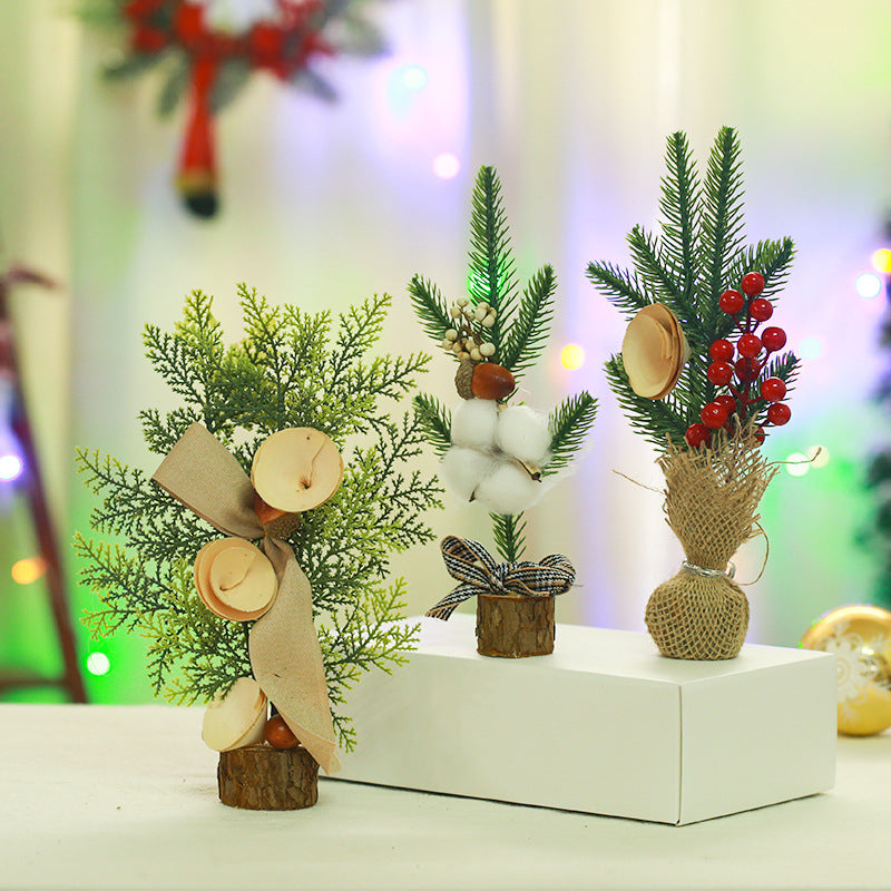 Decorative Mini Christmas Tree Yeouu