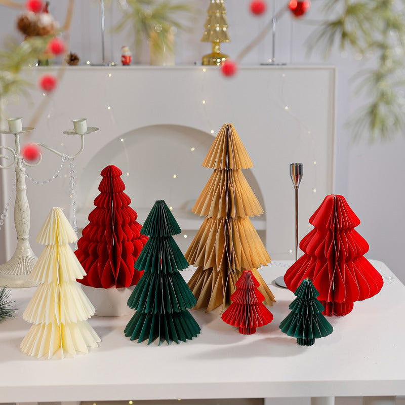 Decorative Paper Christmas Tree Yeouu
