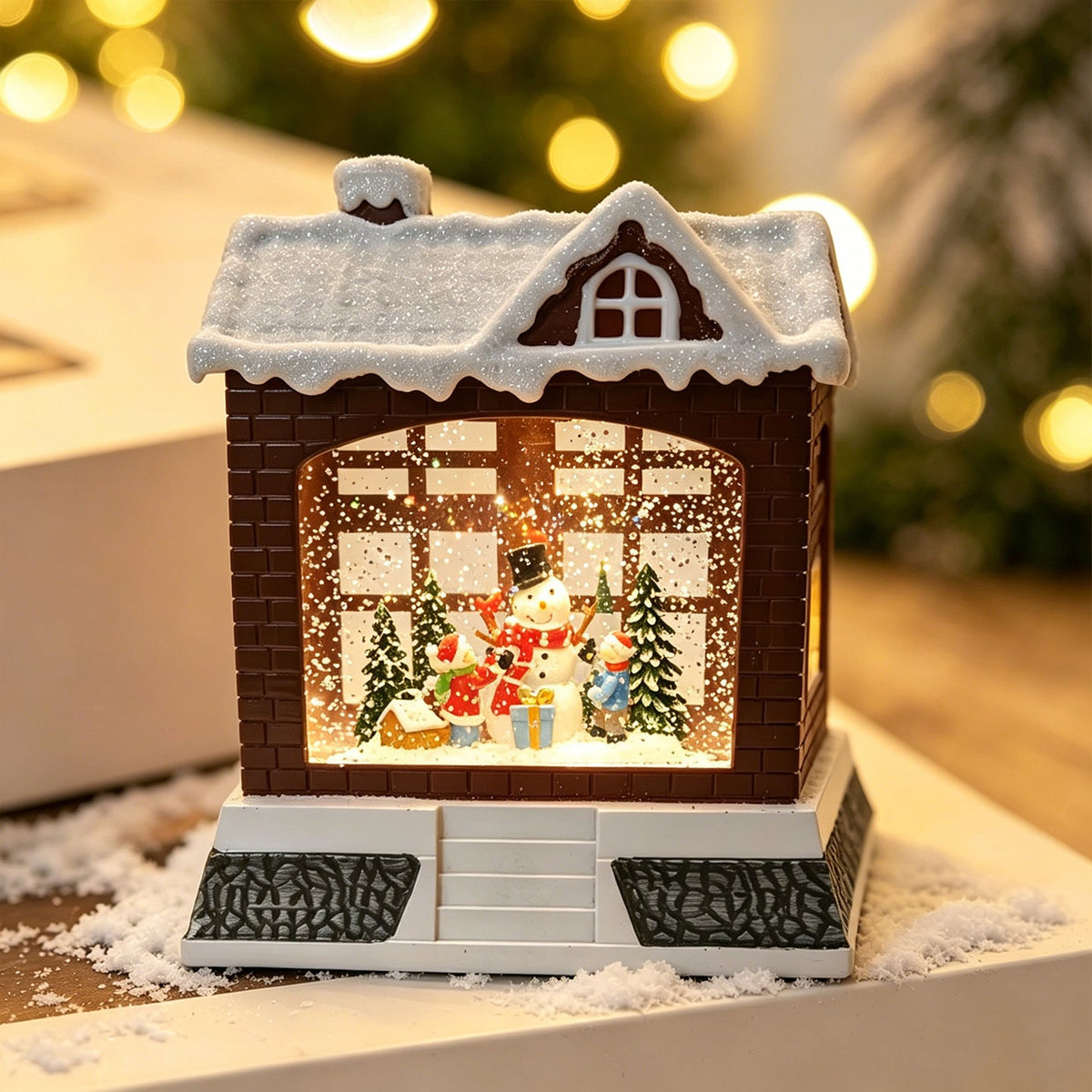 Decorative Christmas lantern with lights Yeouu