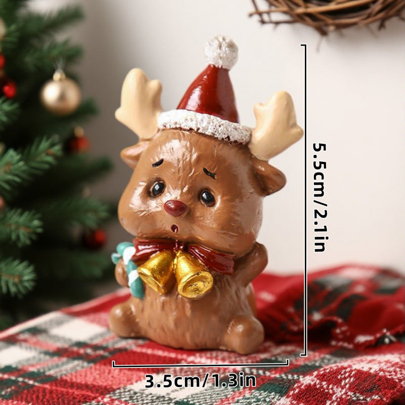 Decorative Christmas figure in sheep design Yeouu