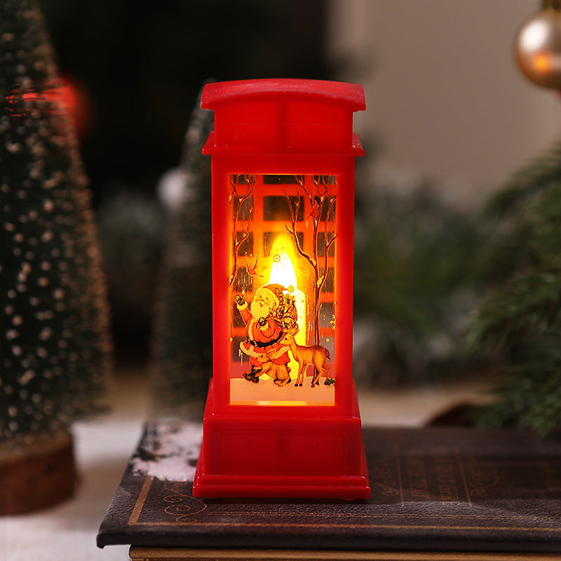 Nostalgic Christmas lantern with LED light Yeouu