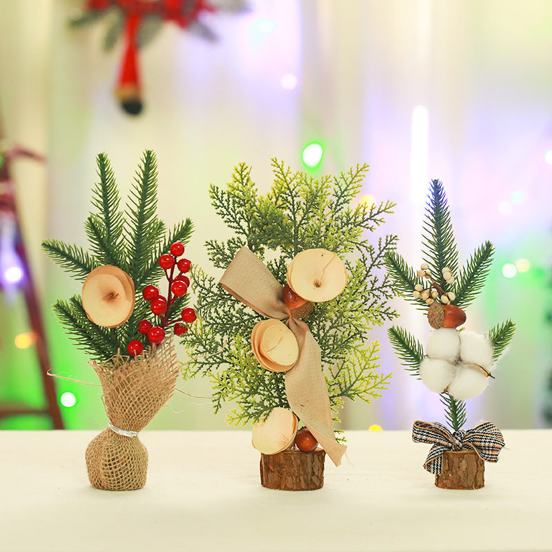 Decorative Mini Christmas Tree Yeouu