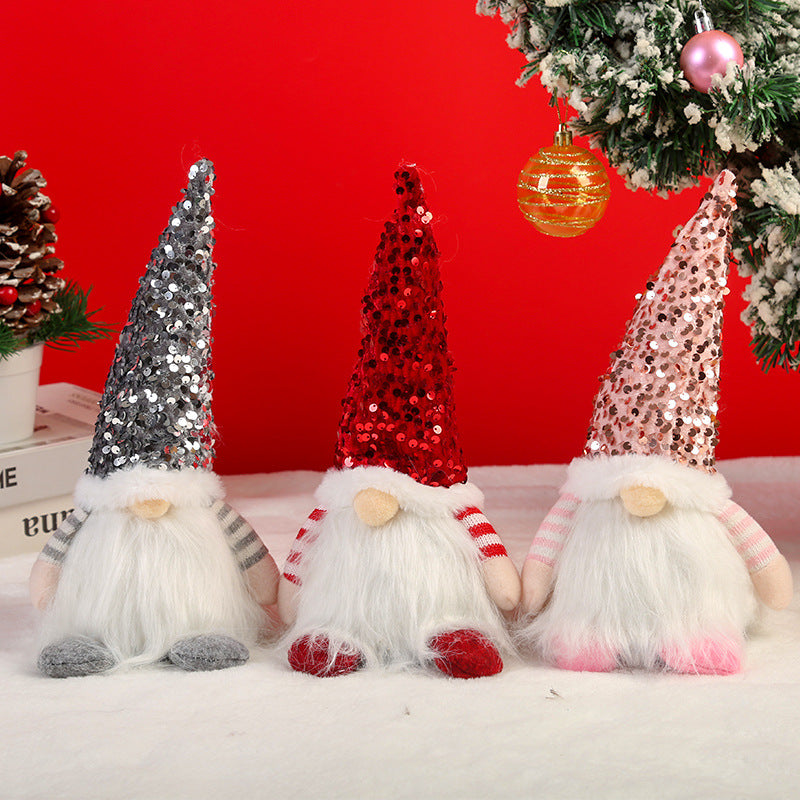 Decorative Christmas gnome with lighting Yeouu