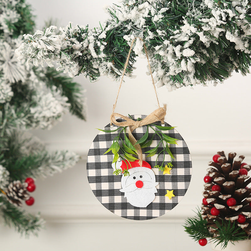 Decorative Christmas ornaments with snowman motif Yeouu