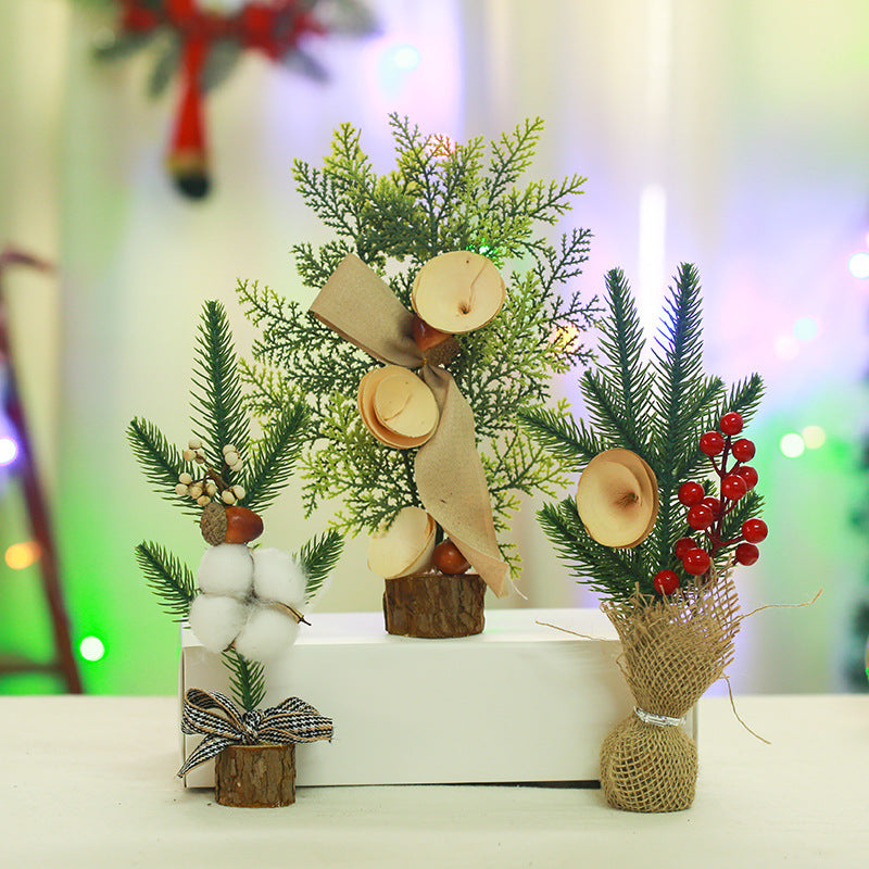 Decorative Mini Christmas Tree Yeouu