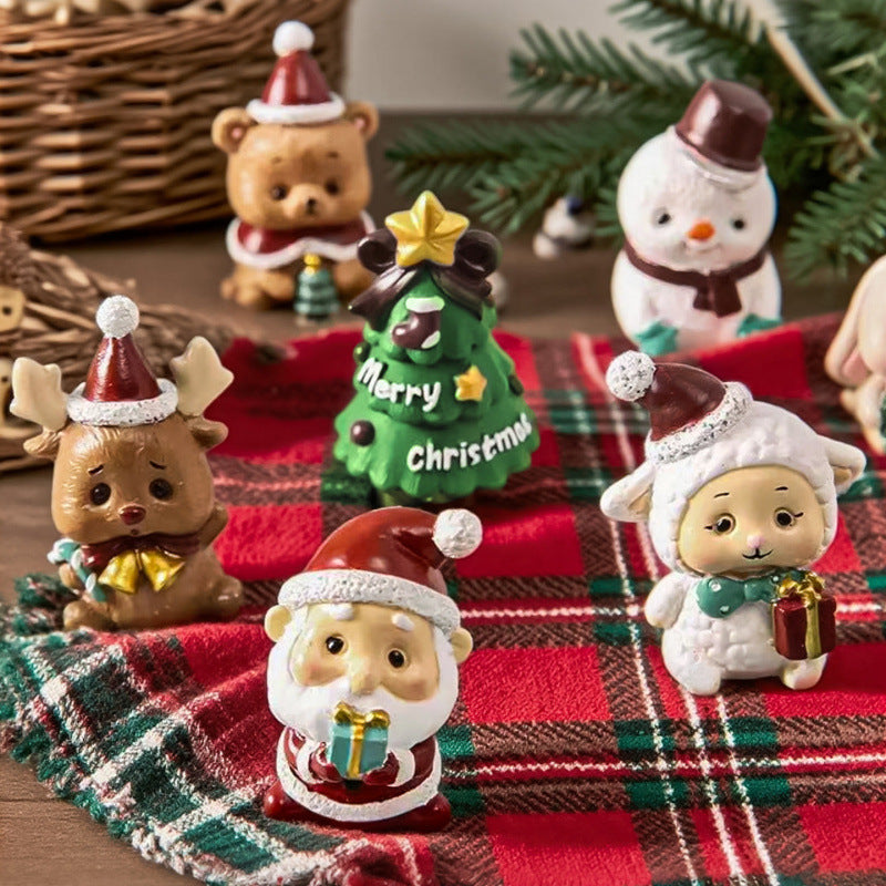 Decorative Christmas figure in sheep design Yeouu