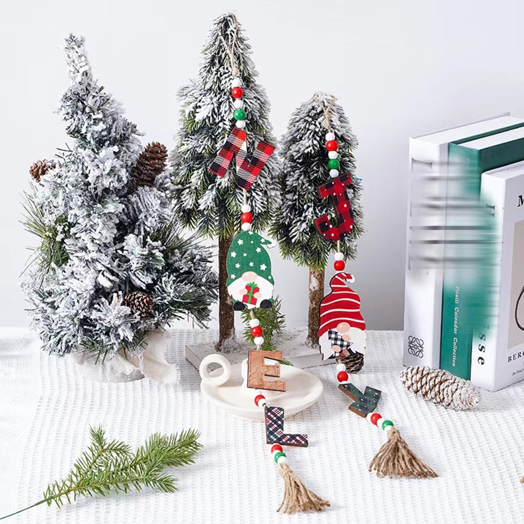 Decorative Christmas ornaments with Santa Claus motif Yeouu