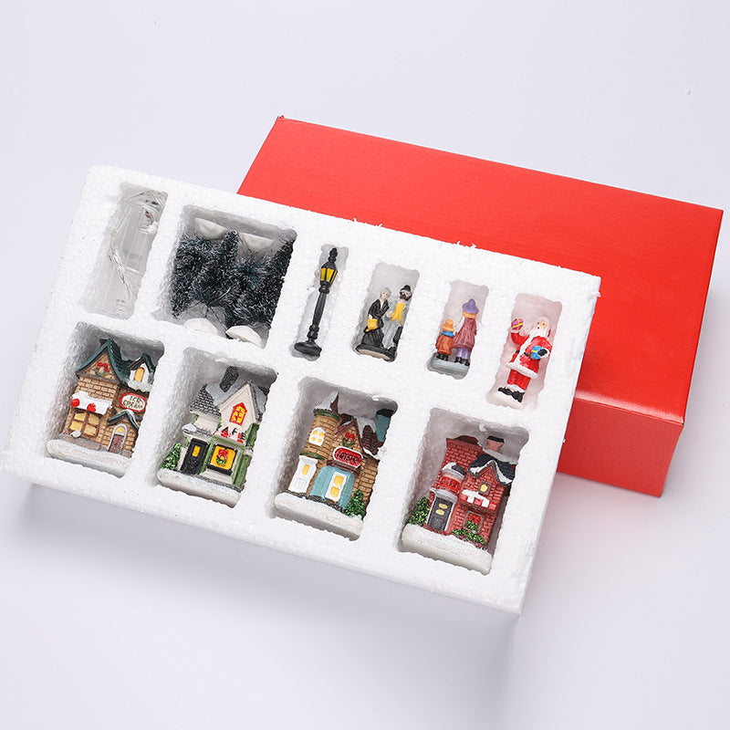 Christmas Village Decoration Set Yeouu