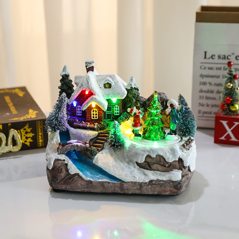 Christmas Village LED Decoration Yeouu