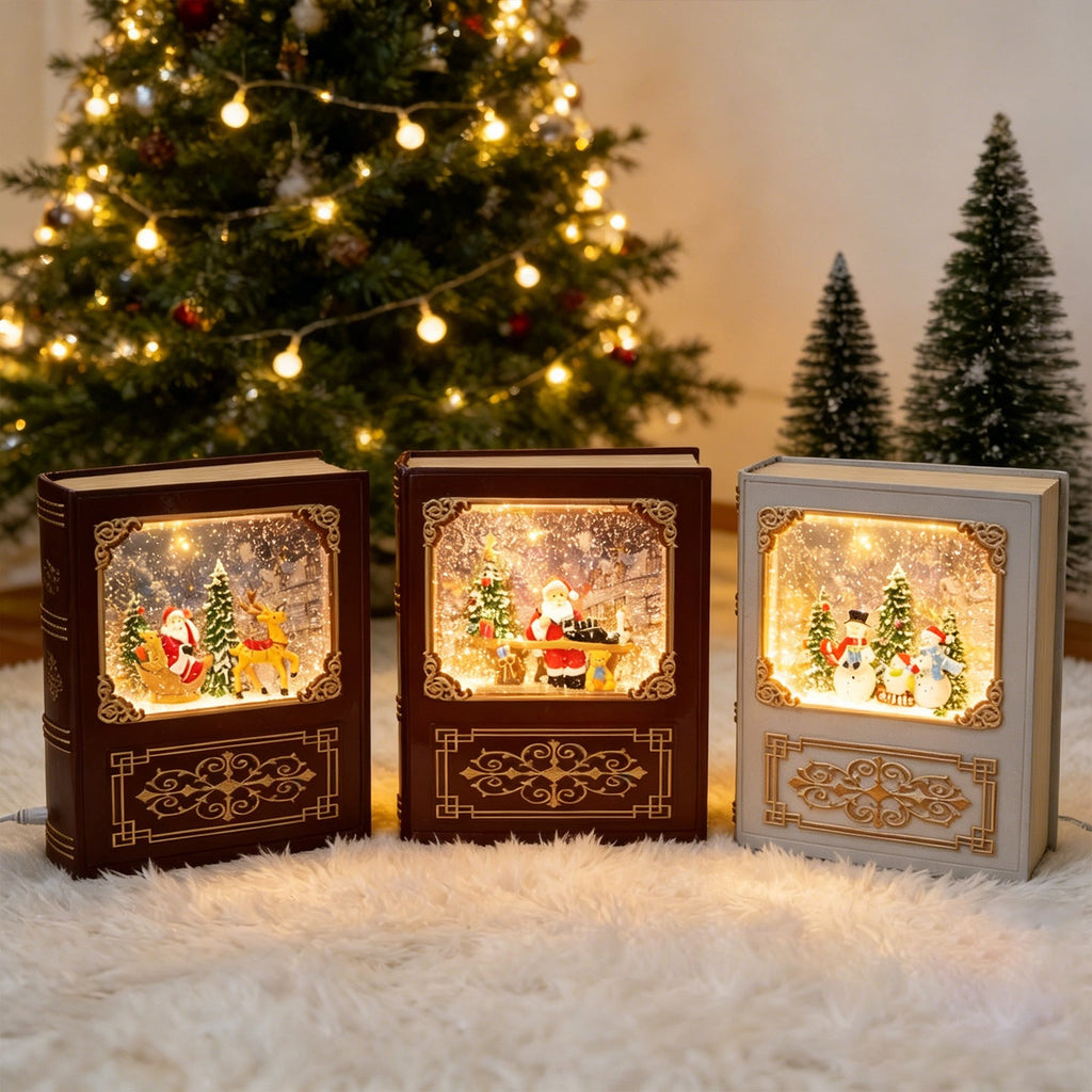 Christmas tree decoration with snow globe Yeouu