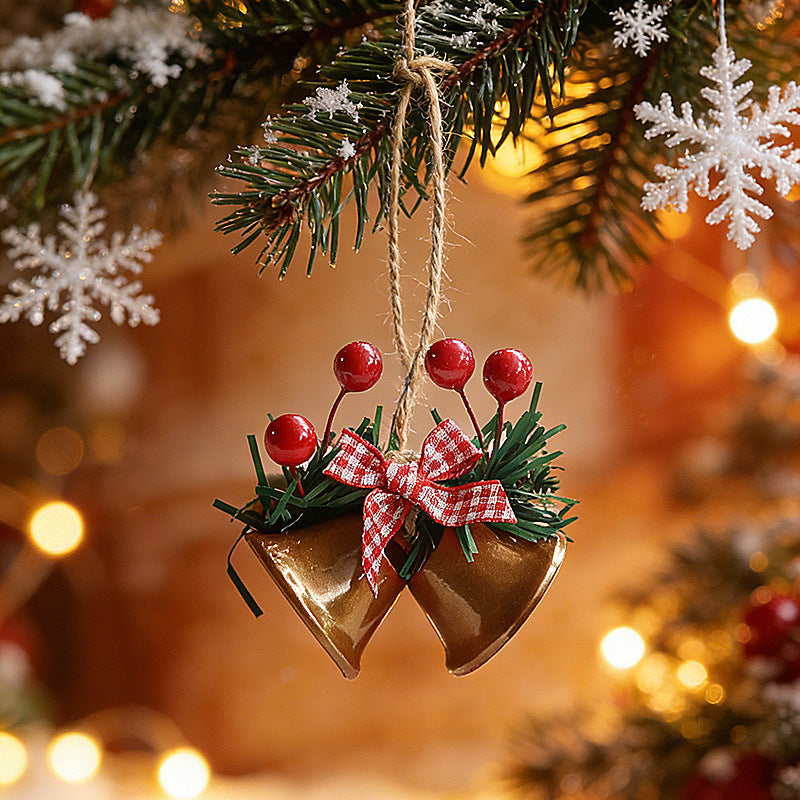 Nostalgic Christmas Bell Decoration Yeouu