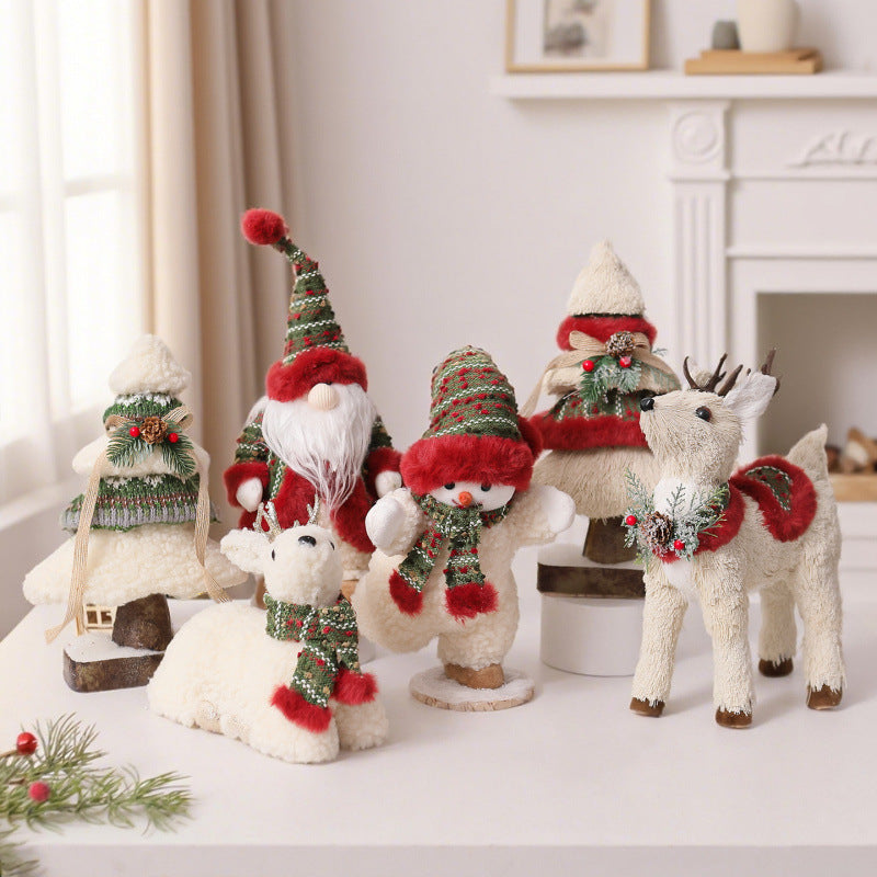 Decorative Christmas figure in reindeer design Yeouu