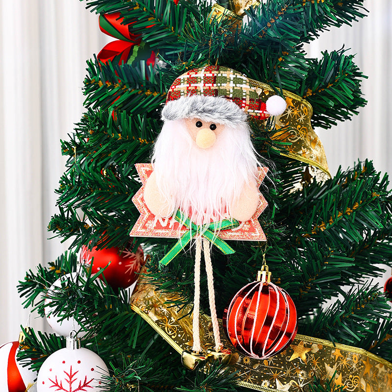 Cute snowman Christmas tree ornament Yeouu