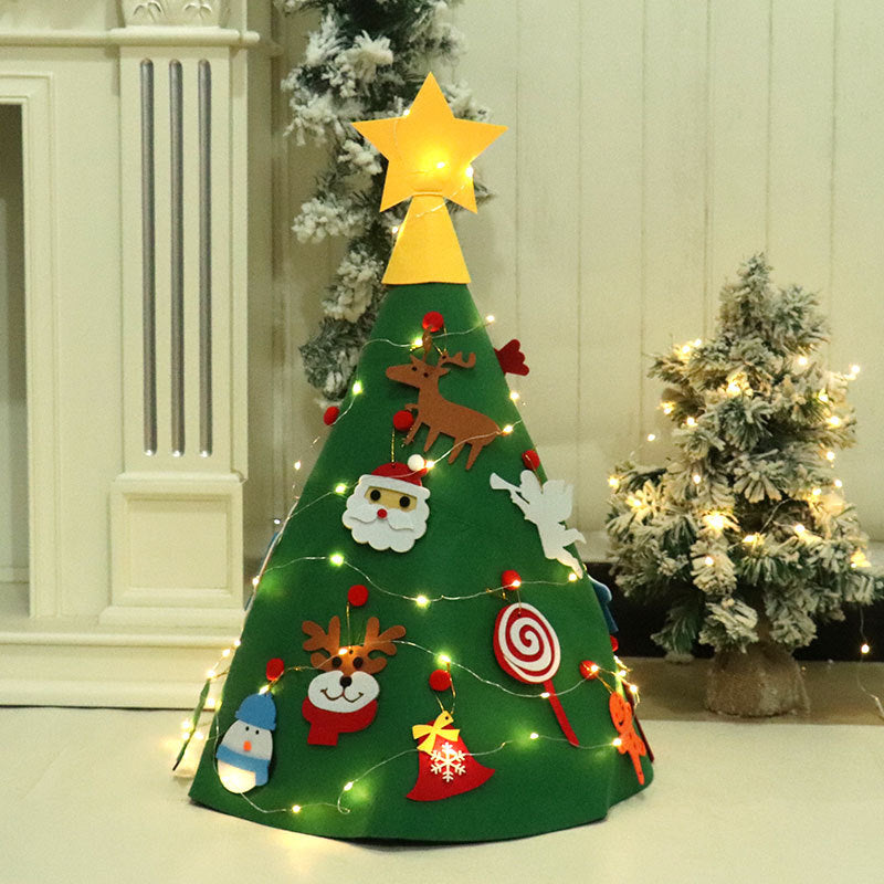 Interactive Felt Christmas Tree Decoration Yeouu