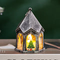 LED Christmas lantern with nostalgic design