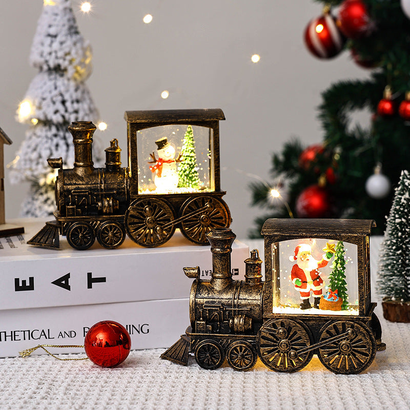 Decorative Snowball Locomotive Yeouu