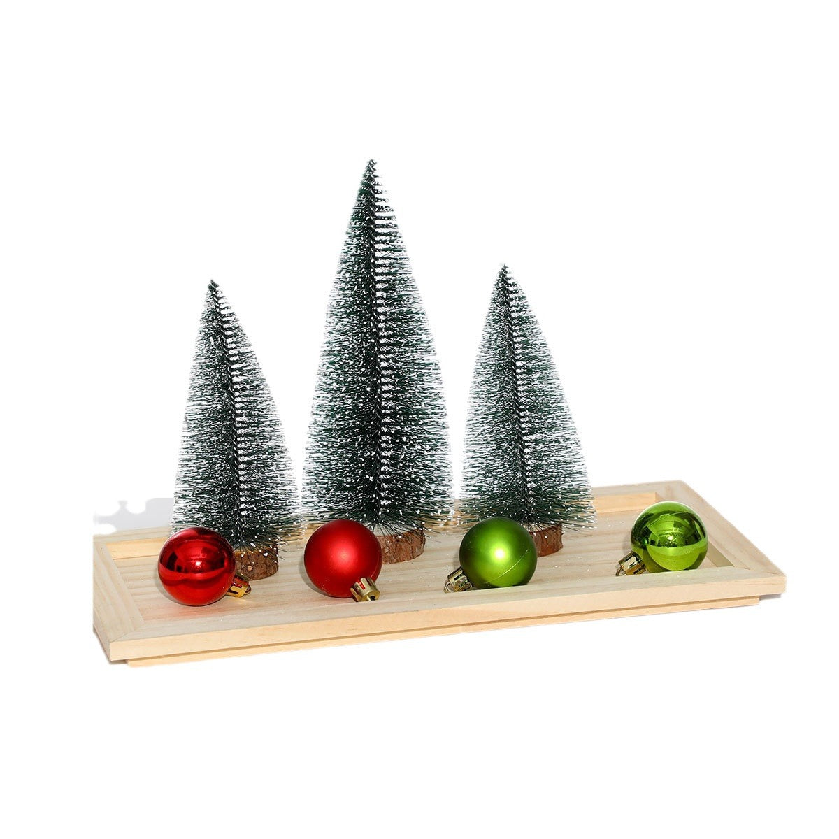 Festive Light-Up Miniature Christmas Tree Decoration Yeouu