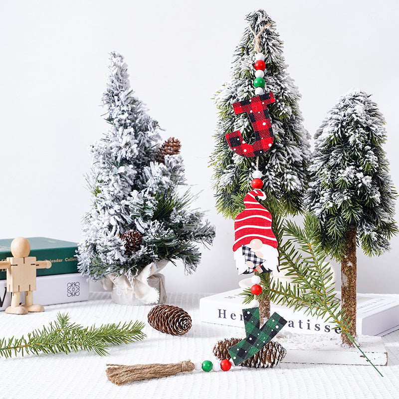 Decorative Christmas ornaments with Santa Claus motif Yeouu