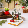 Nostalgic Christmas Village Decoration Yeouu