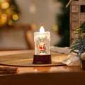 Christmas lantern with movable Santa motif Yeouu
