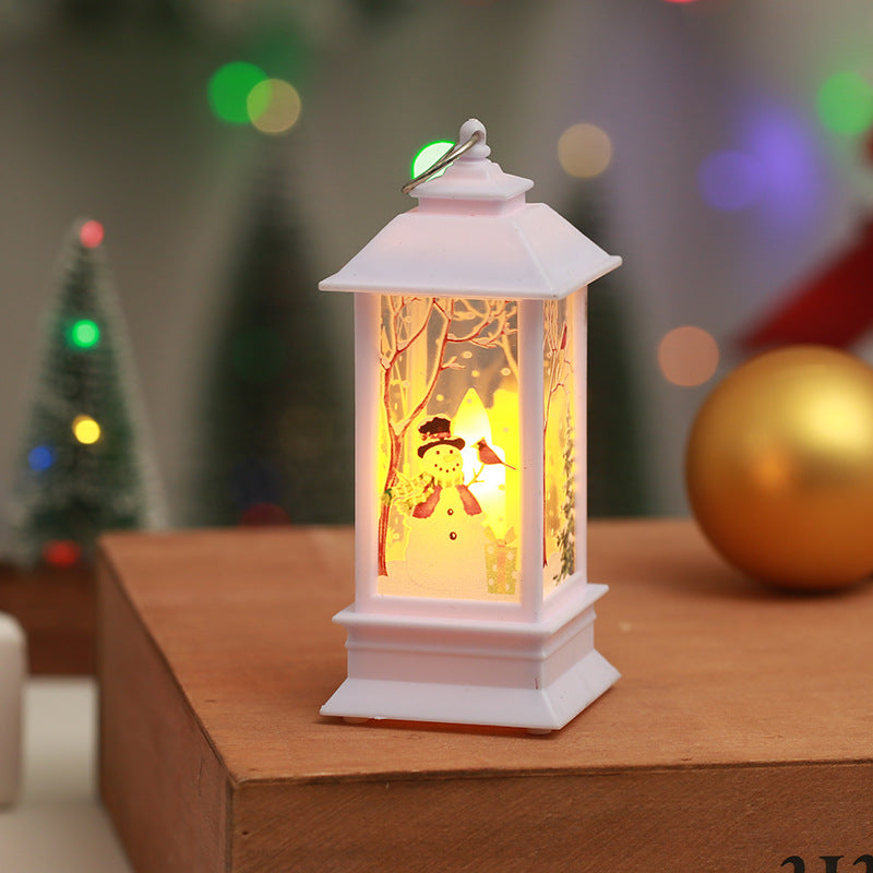 Nostalgic Christmas lantern with LED light Yeouu