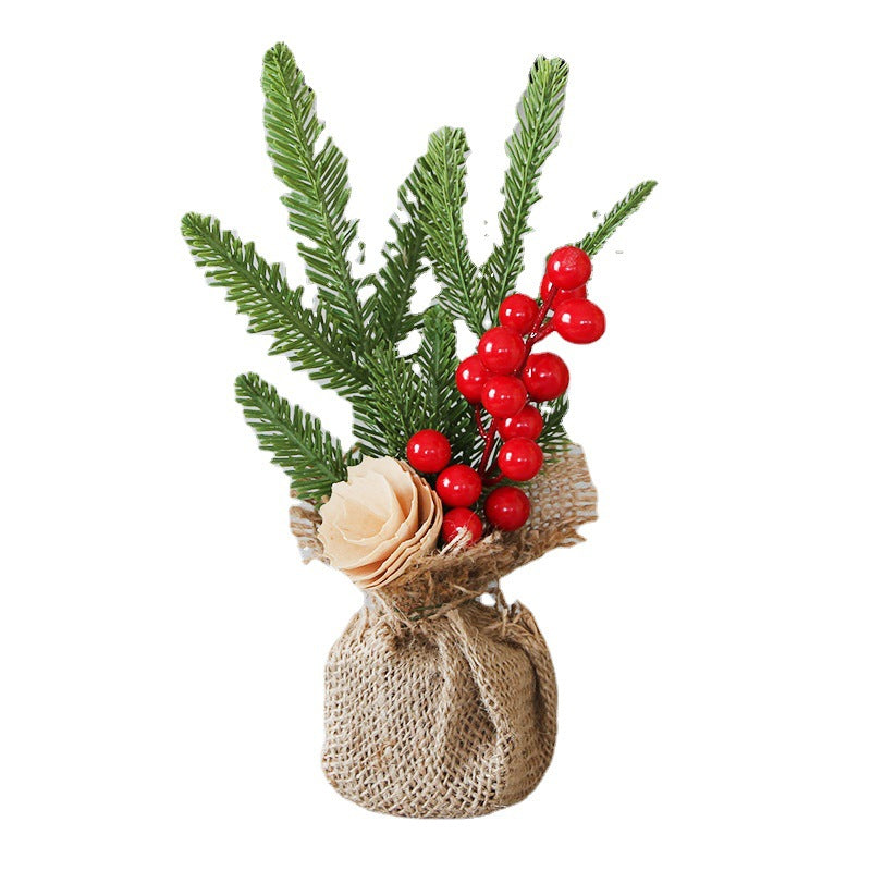 Decorative Mini Christmas Tree Yeouu