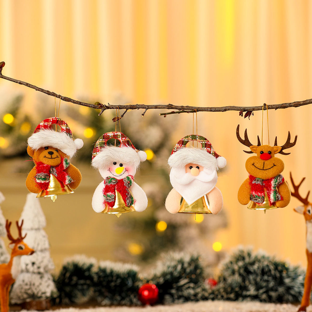 Decorative Snowman Ornament Yeouu