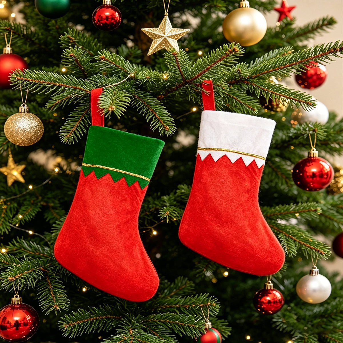 Festive Christmas Stocking Yeouu