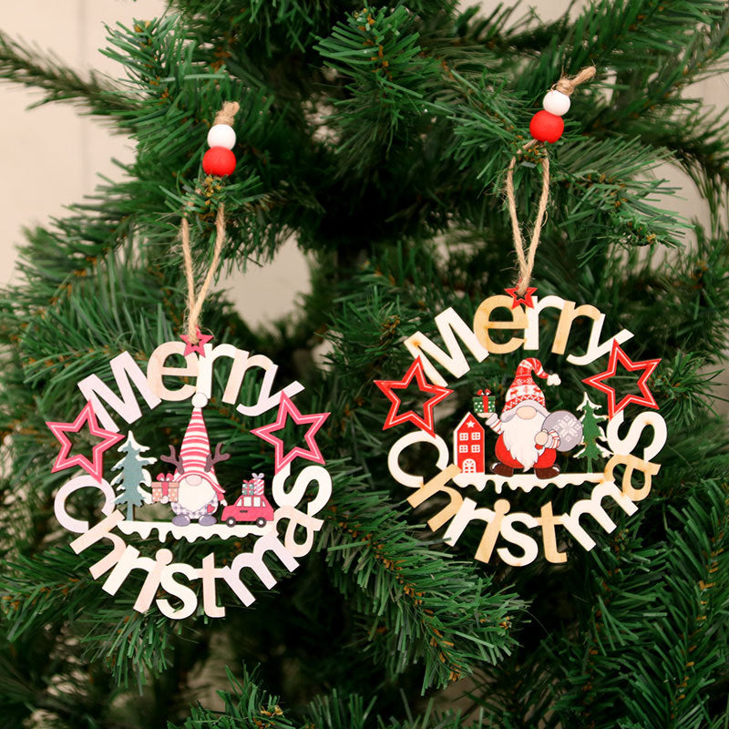 Decorative Christmas Wreath Ornament Yeouu