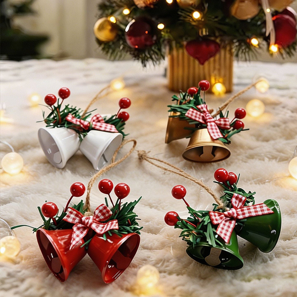 Nostalgic Christmas Bell Decoration Yeouu