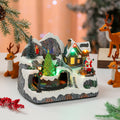 LED Illuminated Christmas Village Decoration Yeouu