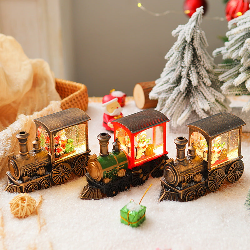 Decorative Snowball Locomotive Yeouu