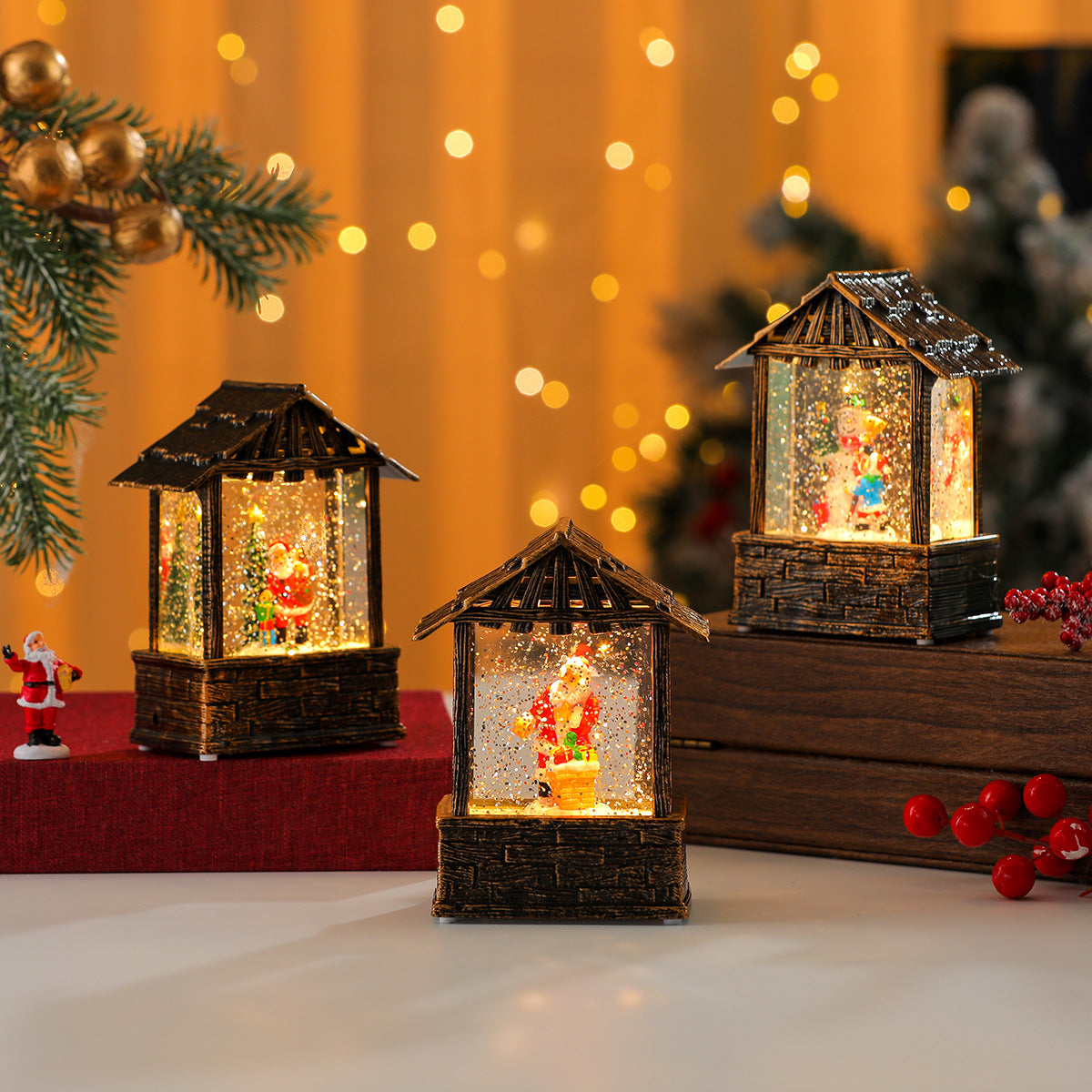 LED Illuminated Christmas Diorama Yeouu