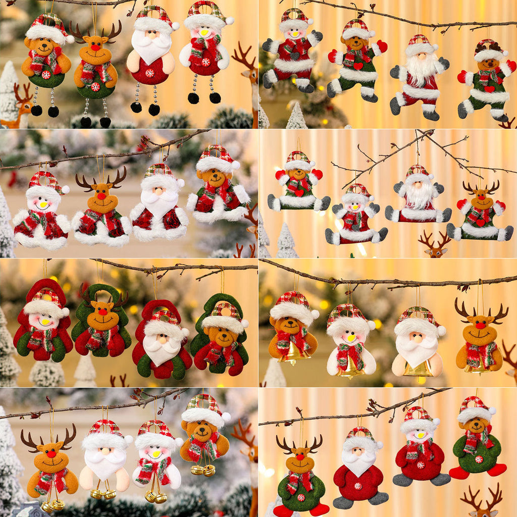 Decorative Felt Christmas Angel Ornament Yeouu