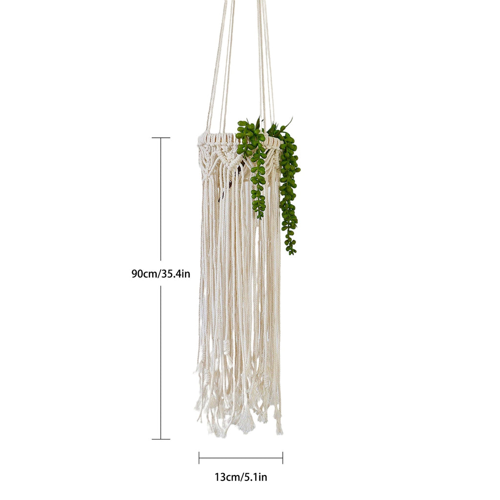 Festive Macrame Christmas Tree Ornament Yeouu